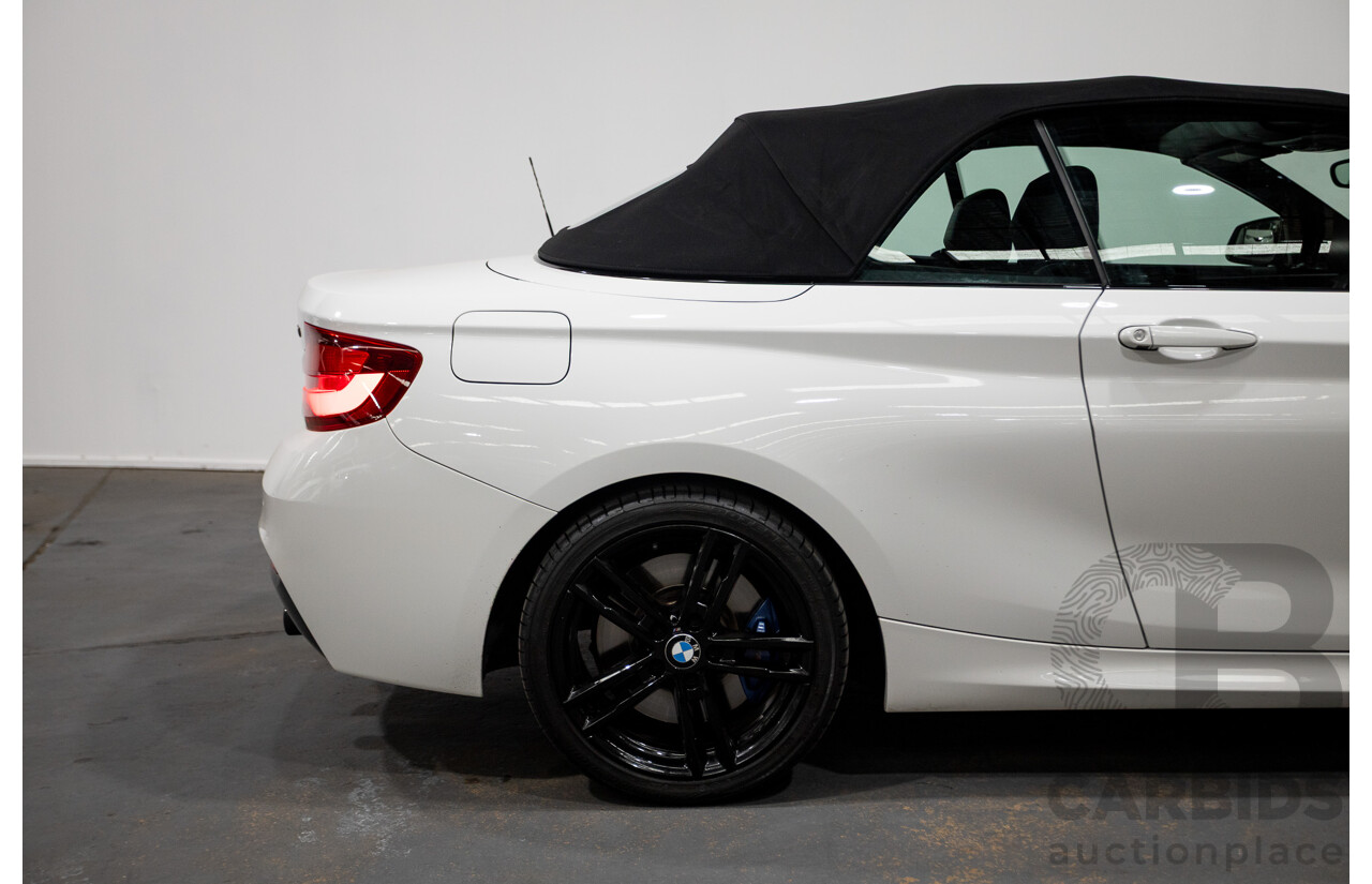 05/2019 BMW M240i F23 MY18 2D Convertible Alpine White Turbo 3.0L