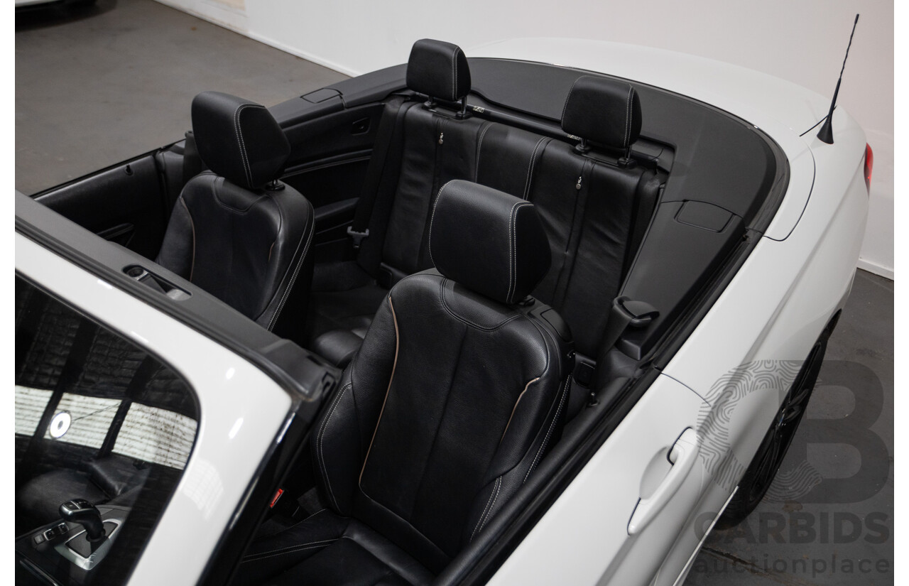 05/2019 BMW M240i F23 MY18 2D Convertible Alpine White Turbo 3.0L