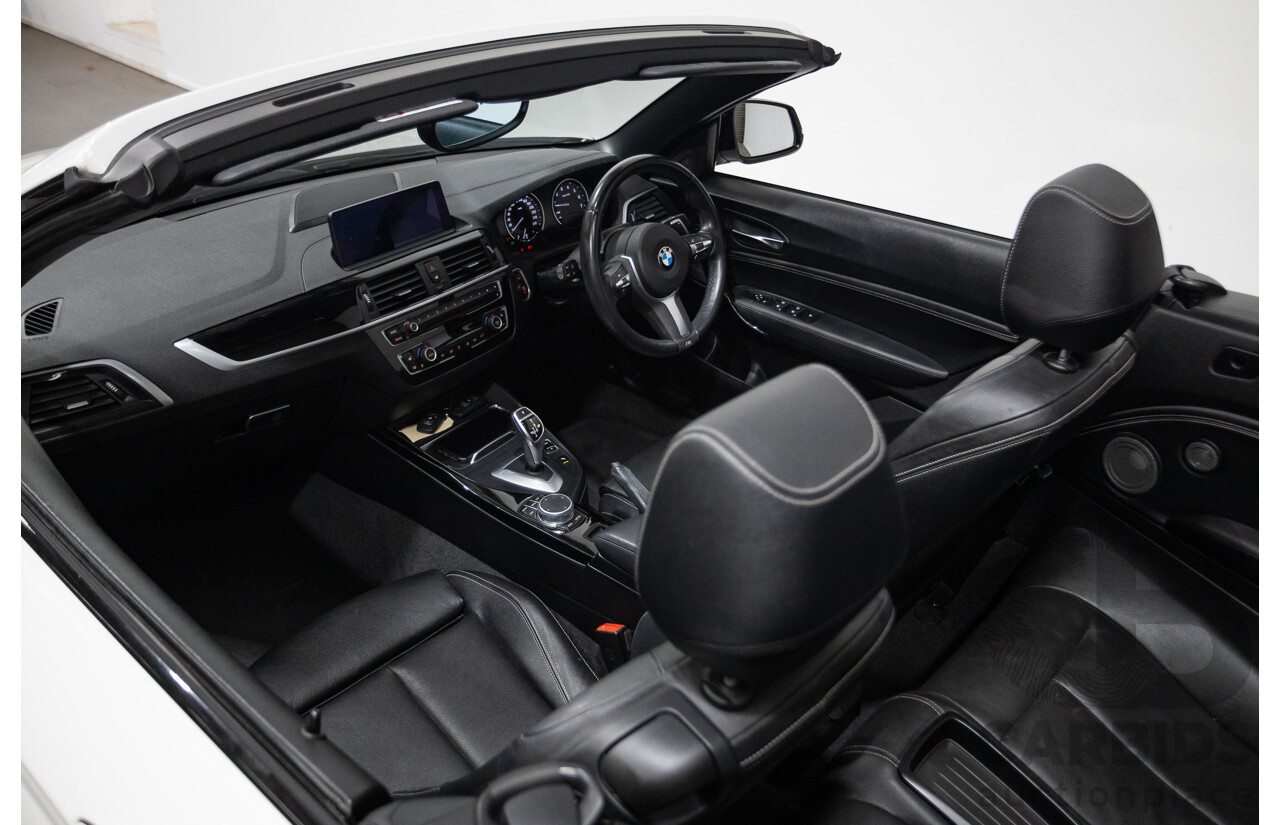 05/2019 BMW M240i F23 MY18 2D Convertible Alpine White Turbo 3.0L