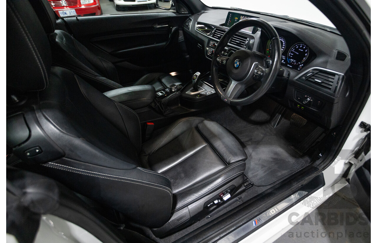 05/2019 BMW M240i F23 MY18 2D Convertible Alpine White Turbo 3.0L