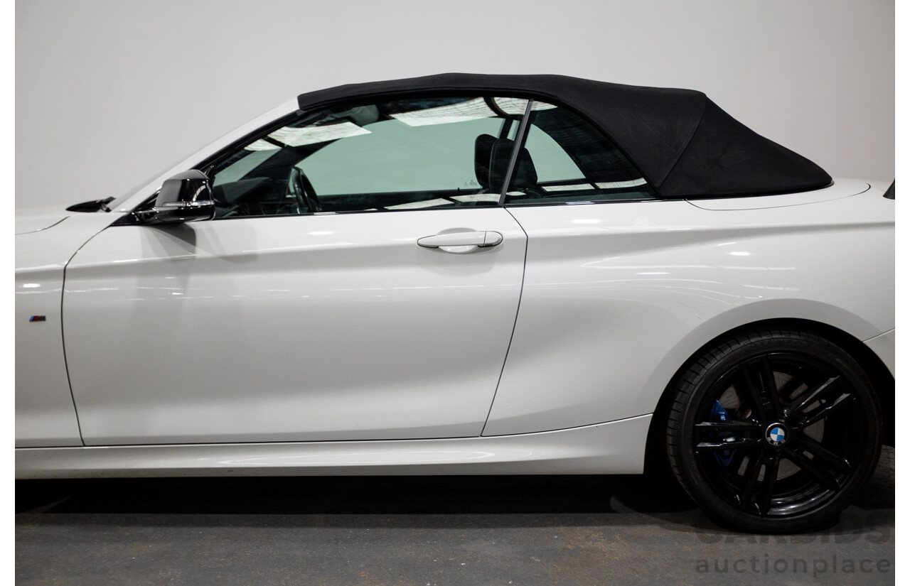 05/2019 BMW M240i F23 MY18 2D Convertible Alpine White Turbo 3.0L