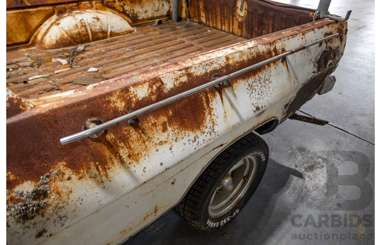 Circa 1972 Holden Kingswood HQ Utility White 2.8L