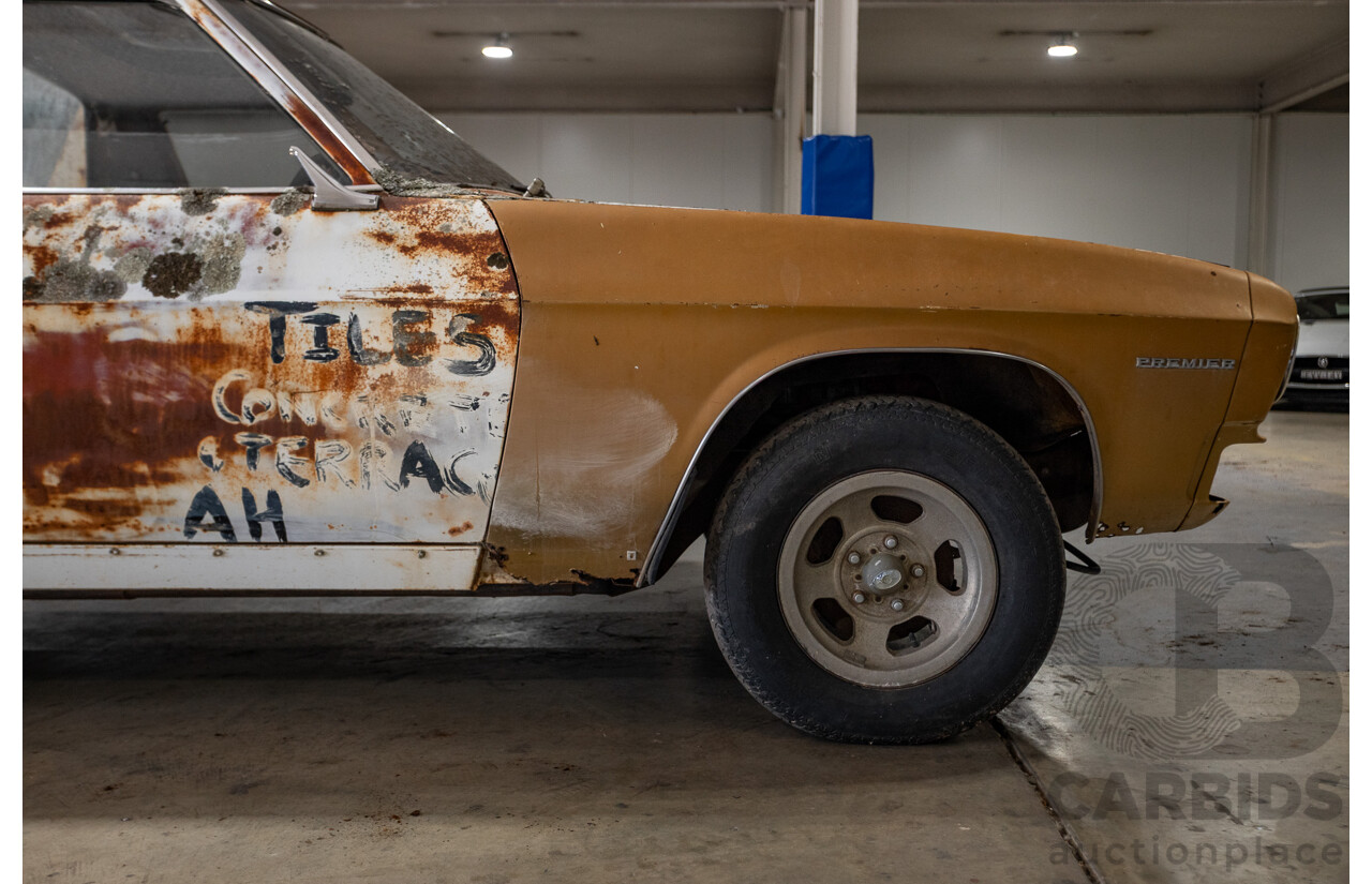 Circa 1972 Holden Kingswood HQ Utility White 2.8L