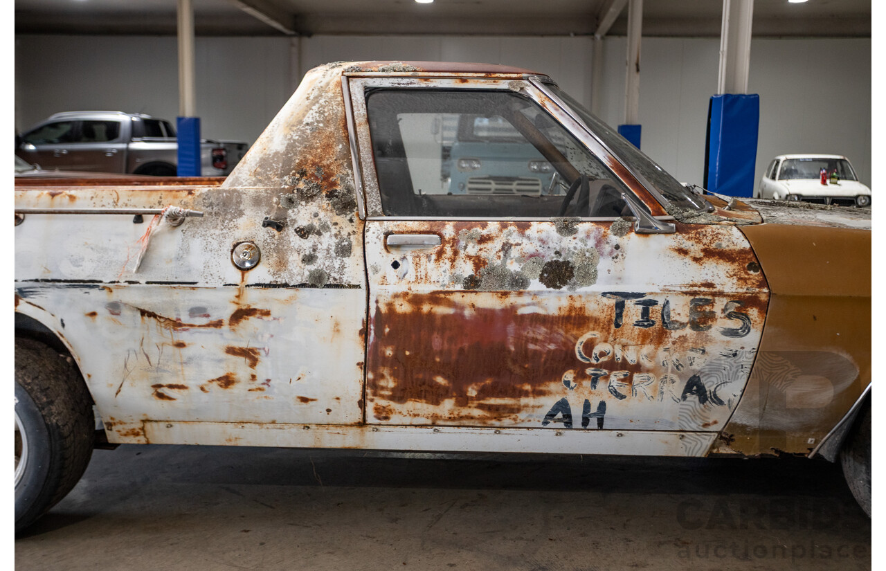 Circa 1972 Holden Kingswood HQ Utility White 2.8L