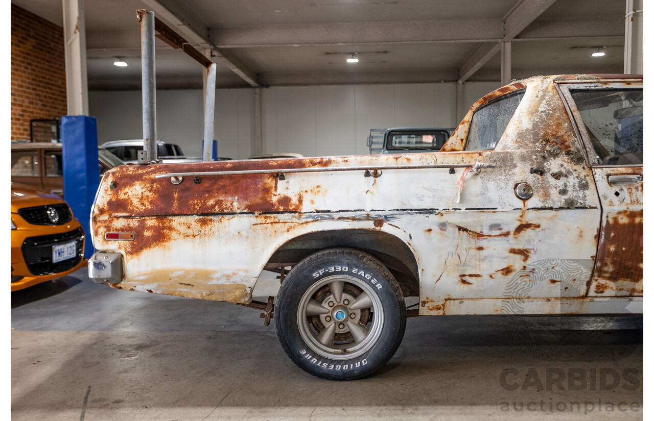 Circa 1972 Holden Kingswood HQ Utility White 2.8L