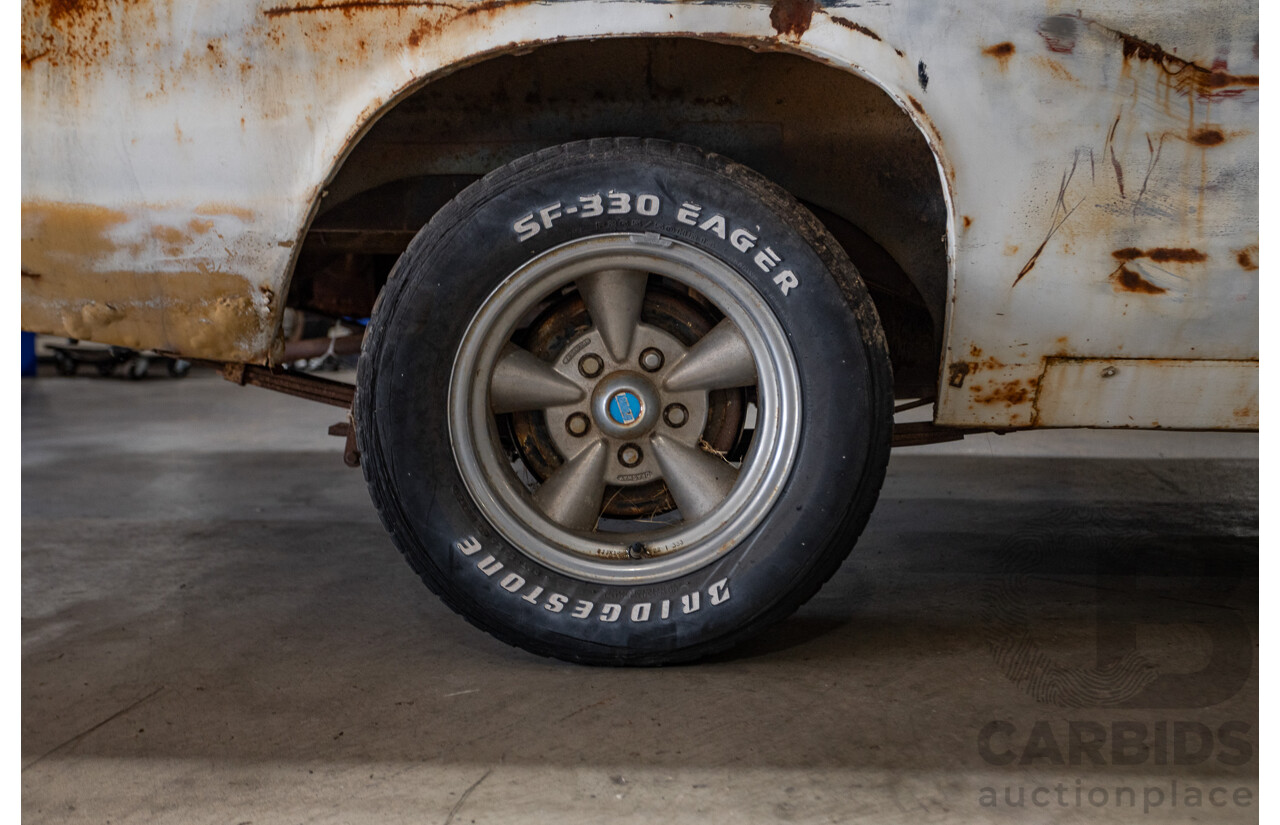 Circa 1972 Holden Kingswood HQ Utility White 2.8L