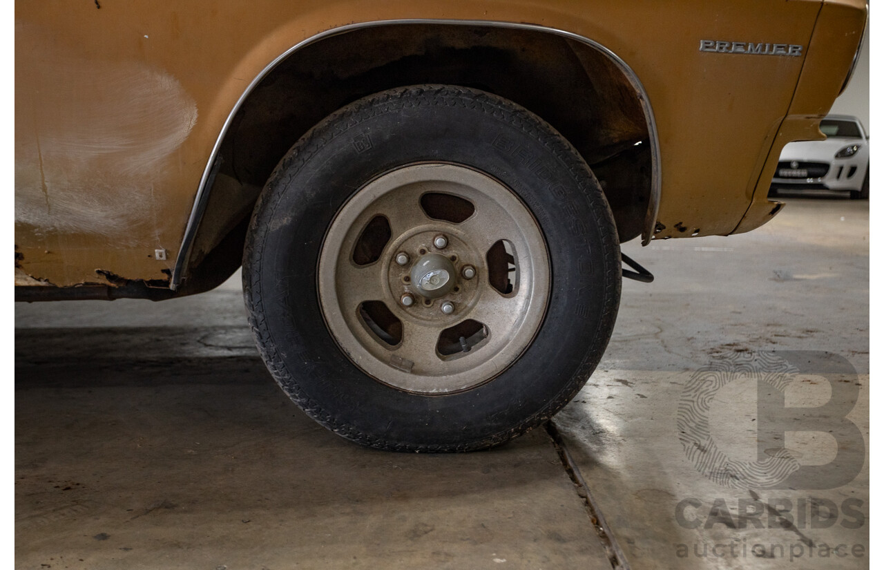 Circa 1972 Holden Kingswood HQ Utility White 2.8L