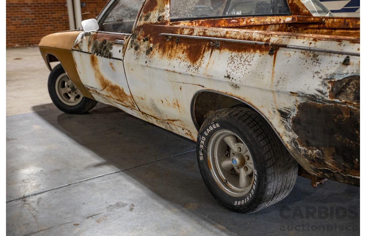 Circa 1972 Holden Kingswood HQ Utility White 2.8L