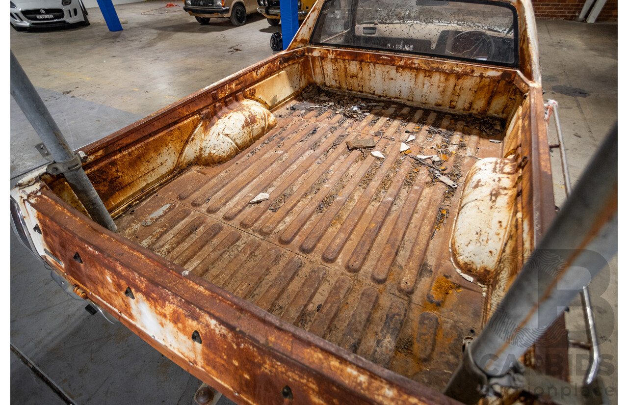 Circa 1972 Holden Kingswood HQ Utility White 2.8L