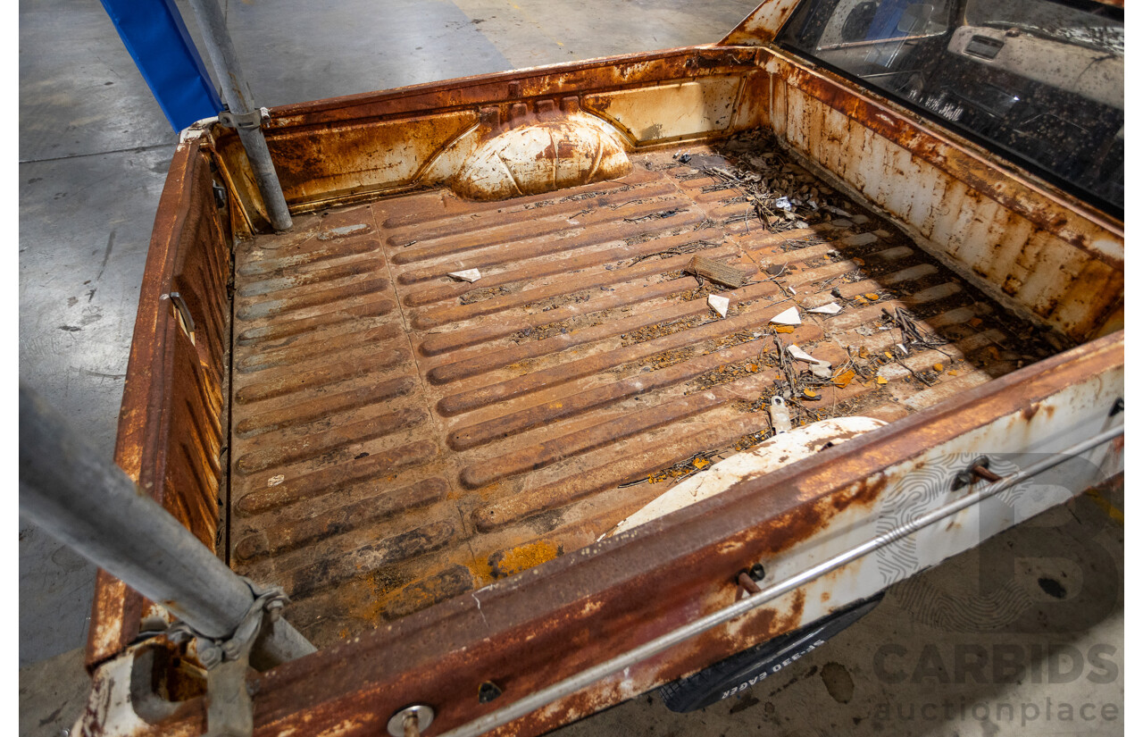 Circa 1972 Holden Kingswood HQ Utility White 2.8L