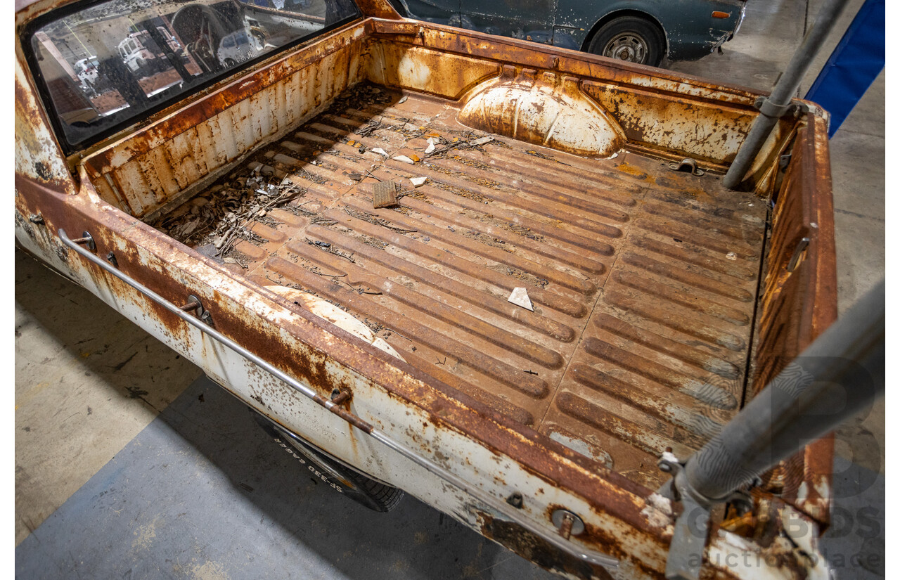 Circa 1972 Holden Kingswood HQ Utility White 2.8L