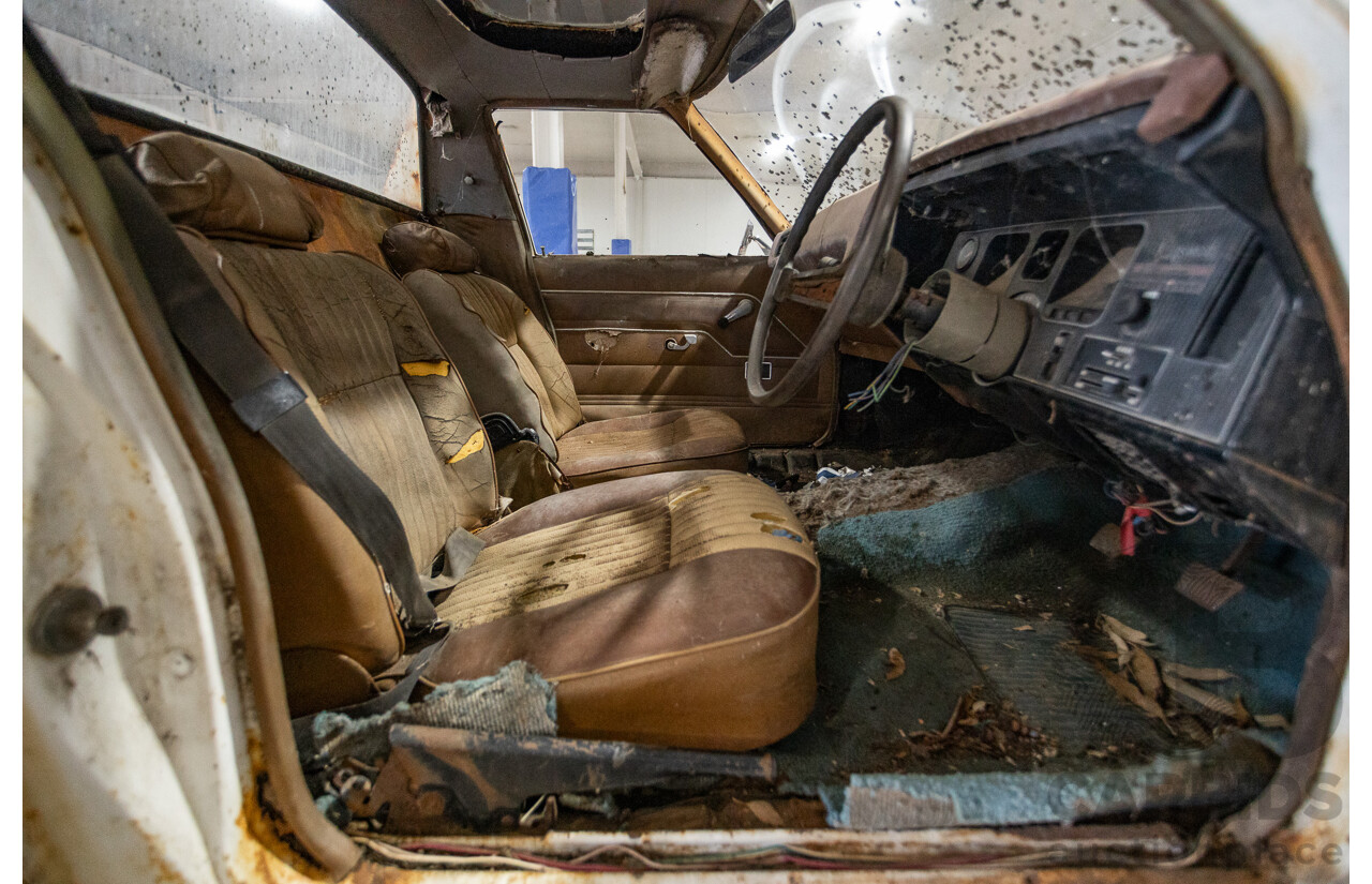 Circa 1972 Holden Kingswood HQ Utility White 2.8L