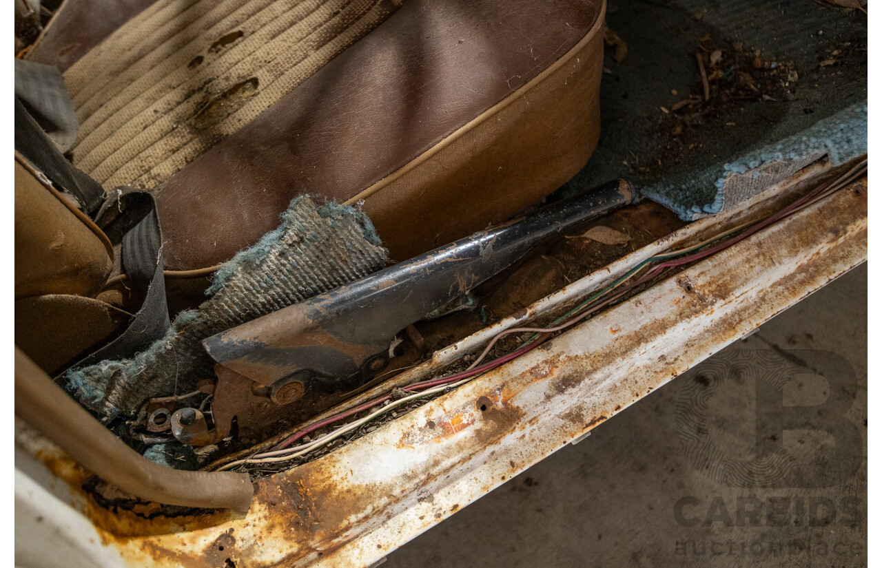 Circa 1972 Holden Kingswood HQ Utility White 2.8L