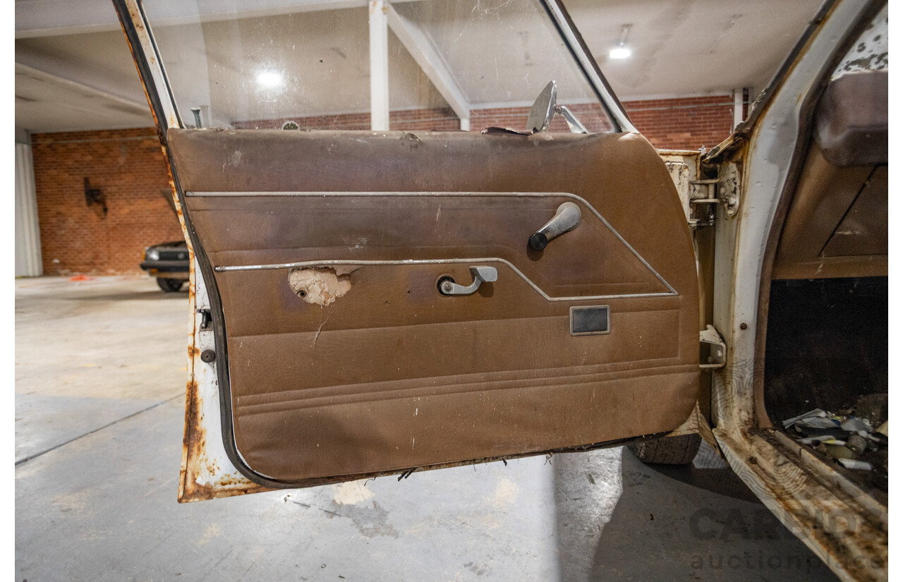 Circa 1972 Holden Kingswood HQ Utility White 2.8L