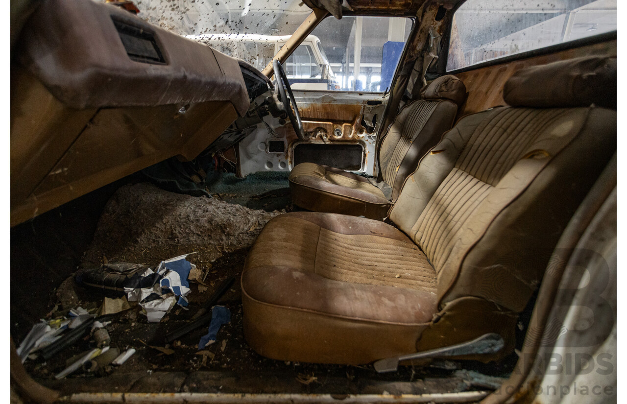 Circa 1972 Holden Kingswood HQ Utility White 2.8L