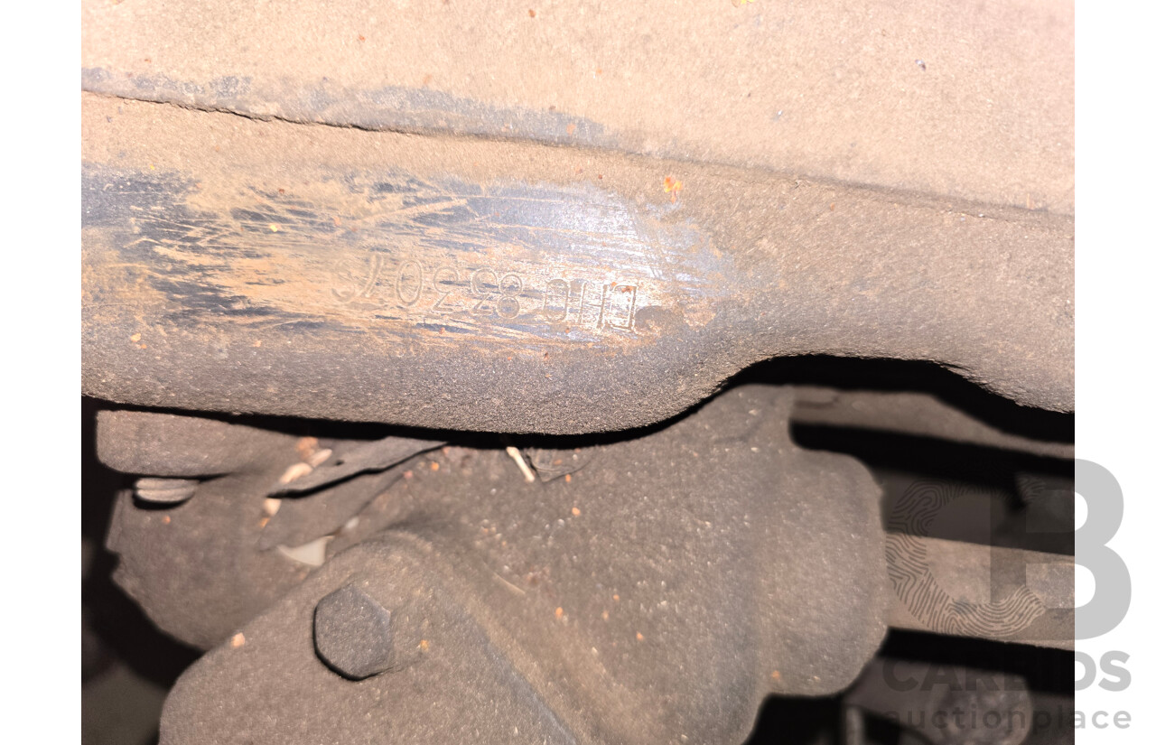 Circa 1972 Holden Kingswood HQ Utility White 2.8L