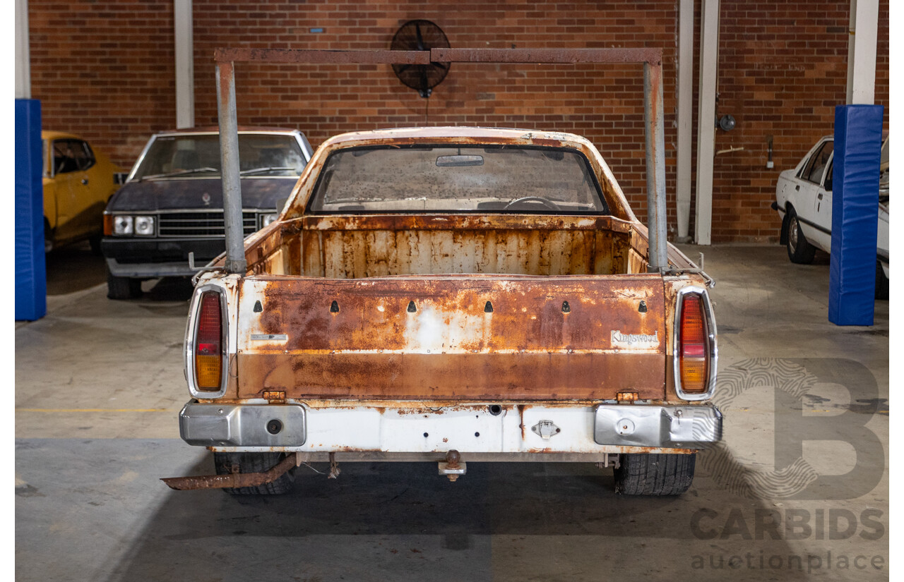 Circa 1972 Holden Kingswood HQ Utility White 2.8L