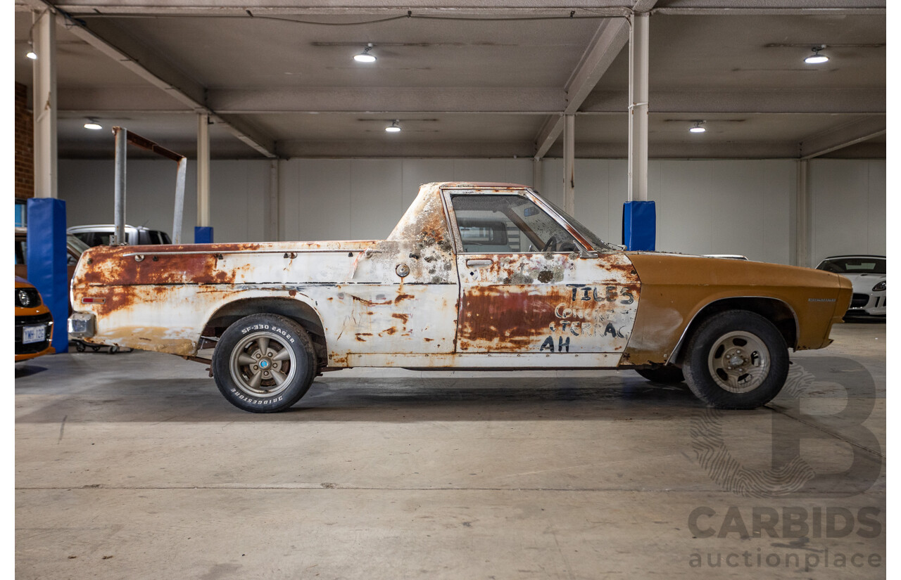 Circa 1972 Holden Kingswood HQ Utility White 2.8L