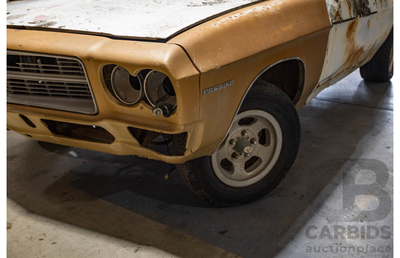 Circa 1972 Holden Kingswood HQ Utility White 2.8L