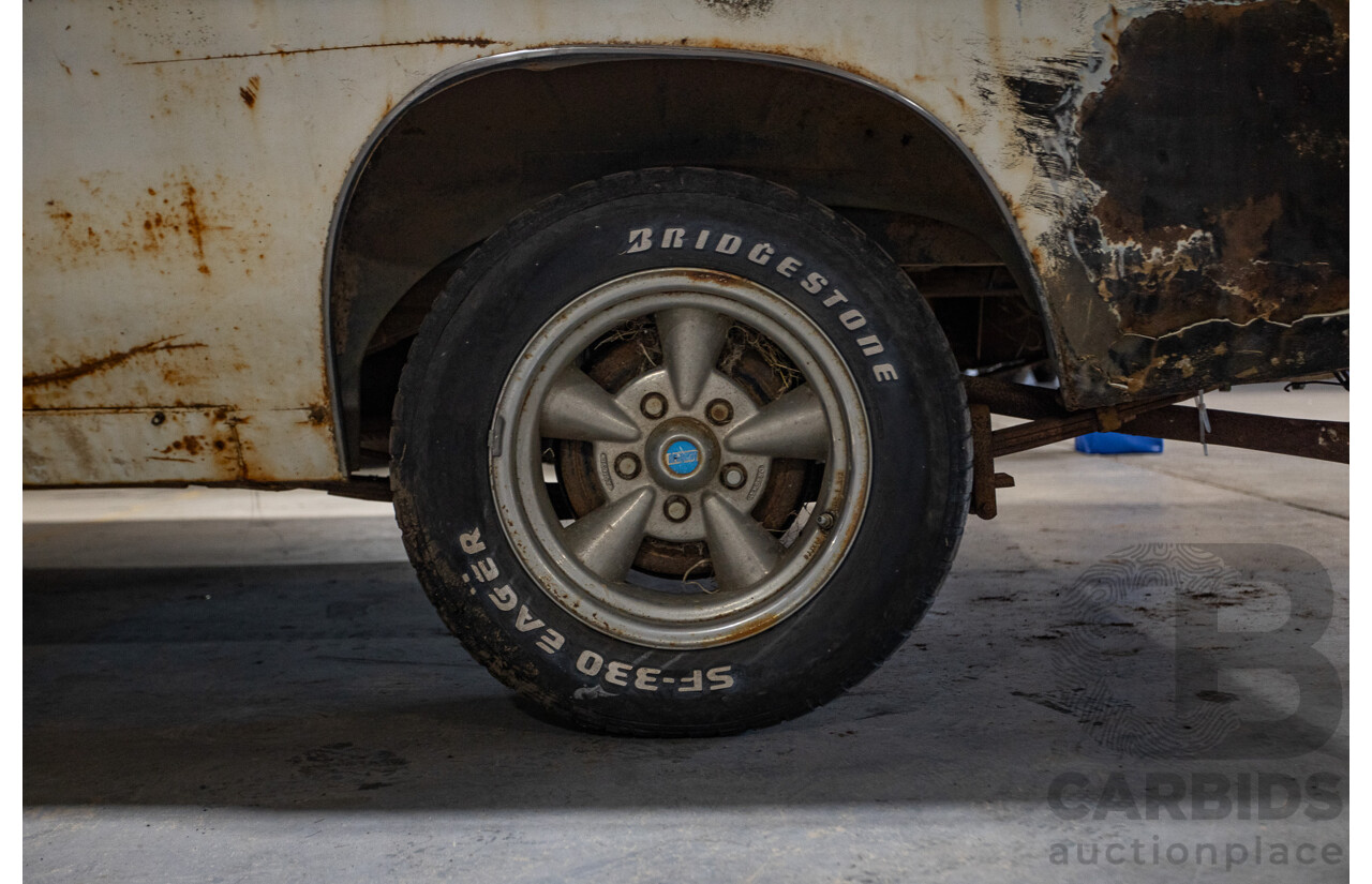 Circa 1972 Holden Kingswood HQ Utility White 2.8L