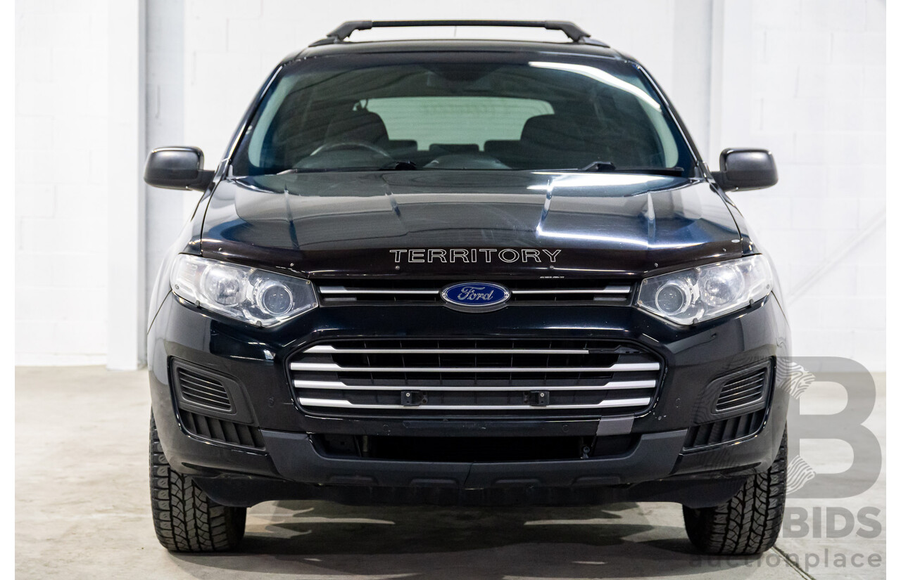 9/2015 Ford Territory TX (RWD) SZ MK2 4d Wagon Silhouette Black Metallic 4.0L - 7 Seater