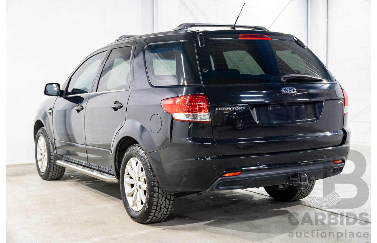 9/2015 Ford Territory TX (RWD) SZ MK2 4d Wagon Silhouette Black Metallic 4.0L - 7 Seater