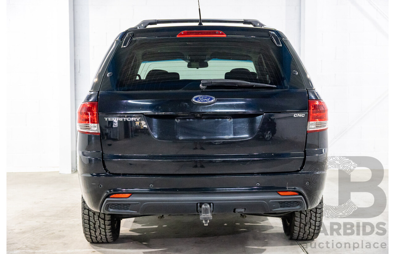 9/2015 Ford Territory TX (RWD) SZ MK2 4d Wagon Silhouette Black Metallic 4.0L - 7 Seater