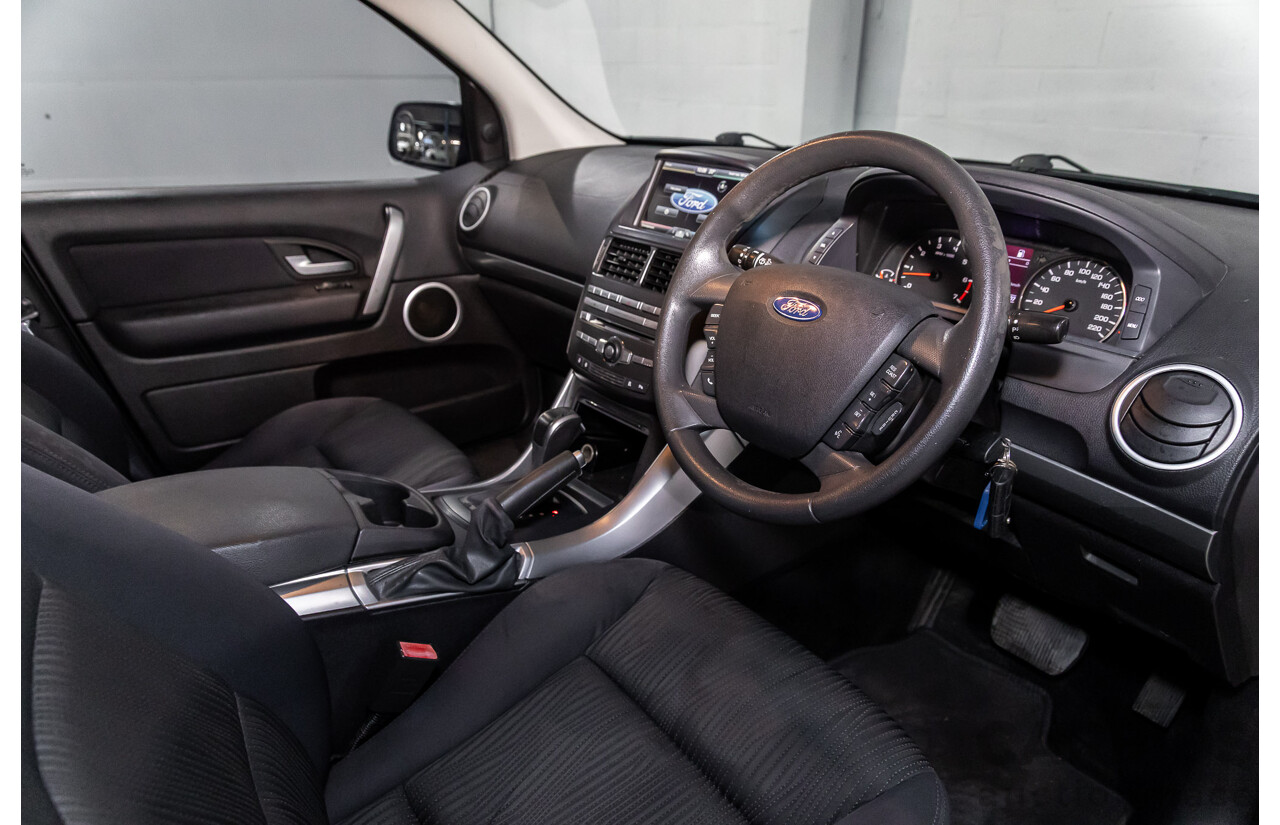 9/2015 Ford Territory TX (RWD) SZ MK2 4d Wagon Silhouette Black Metallic 4.0L - 7 Seater