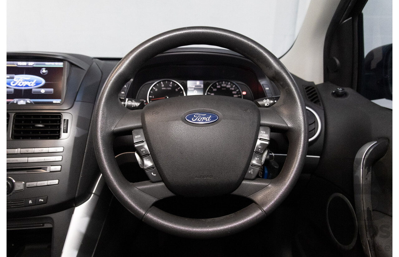 9/2015 Ford Territory TX (RWD) SZ MK2 4d Wagon Silhouette Black Metallic 4.0L - 7 Seater