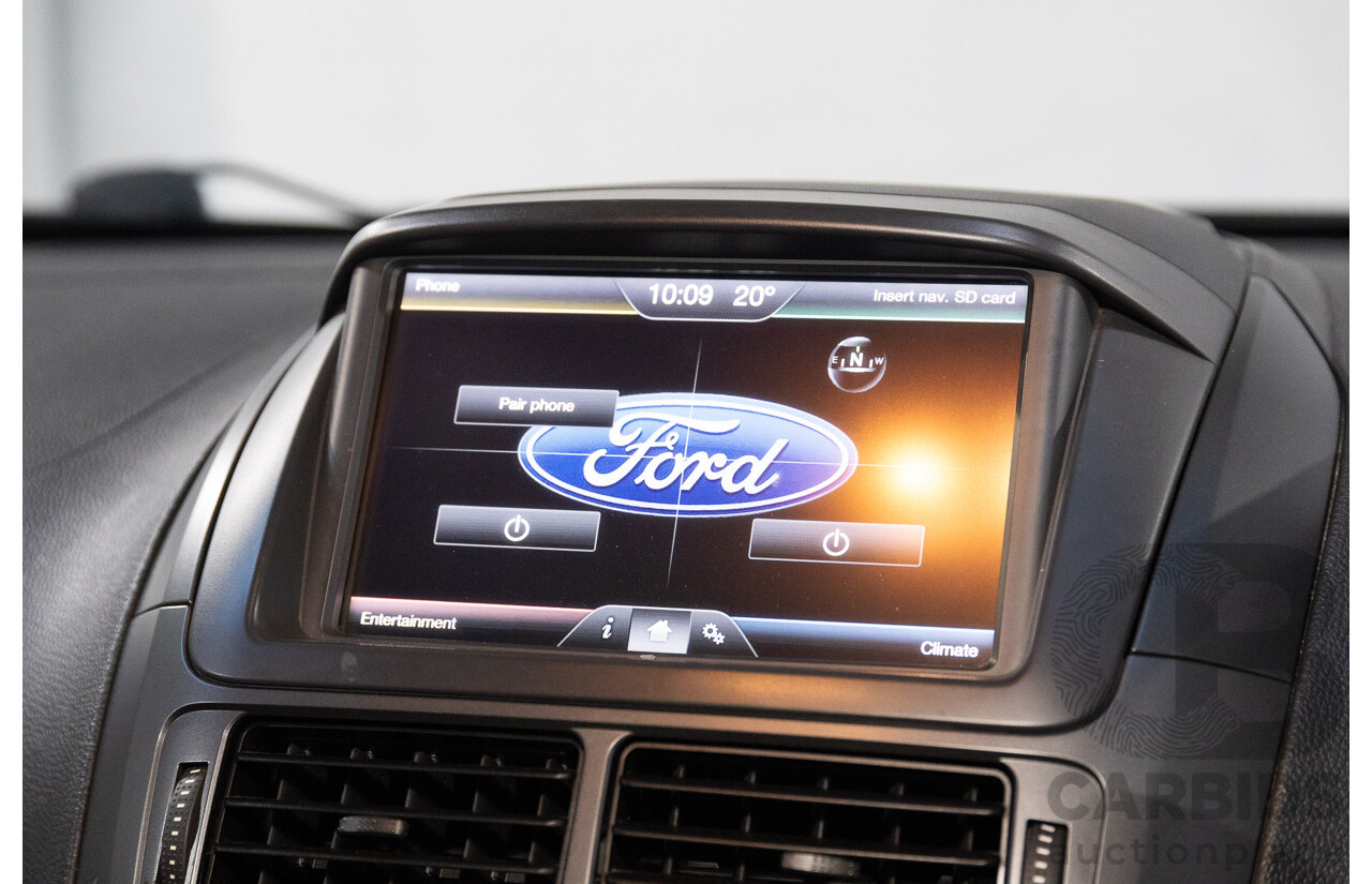 9/2015 Ford Territory TX (RWD) SZ MK2 4d Wagon Silhouette Black Metallic 4.0L - 7 Seater