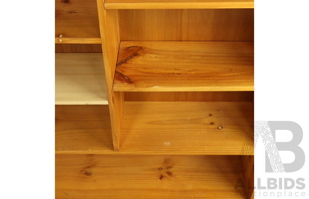 Modern Pine Bookcase