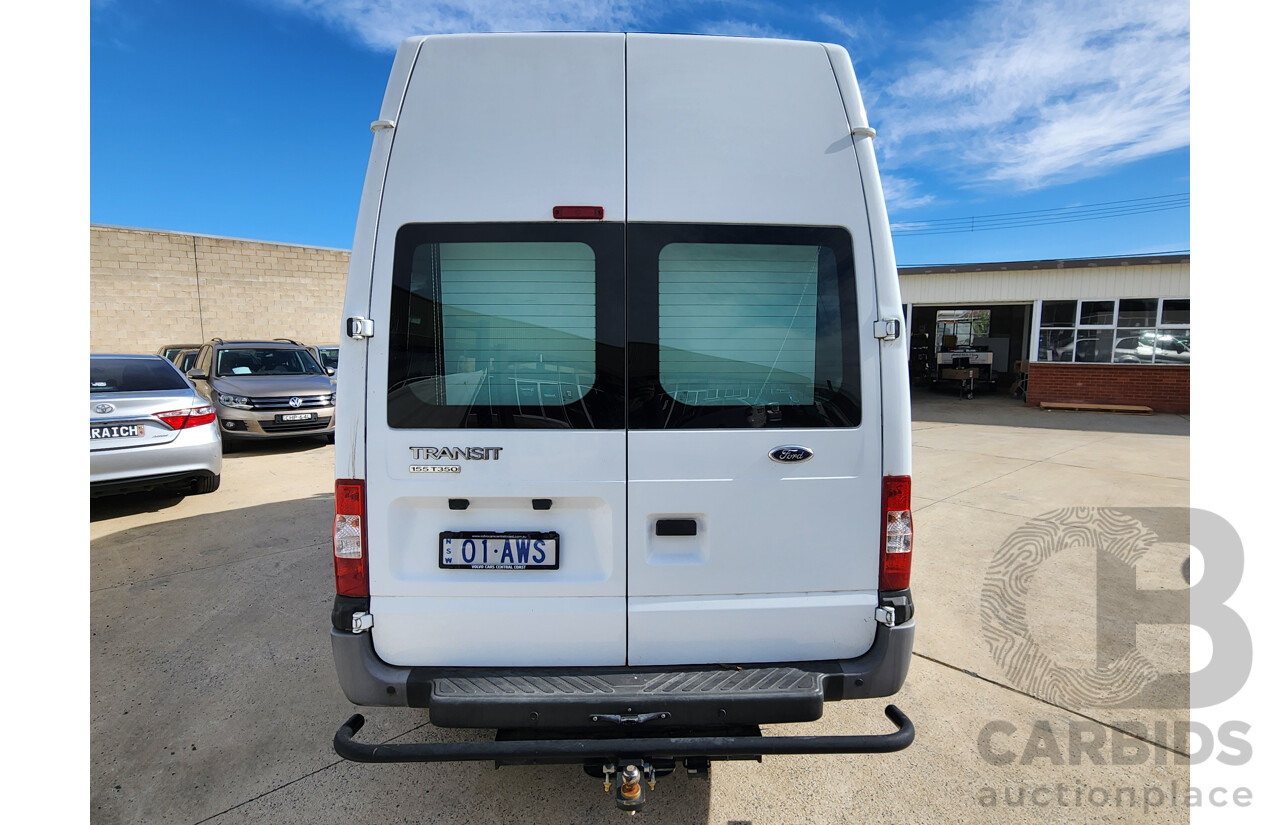 12/2012 Ford Transit HIGH (lwb) VM MY12 UPDATE Van White 2.2L