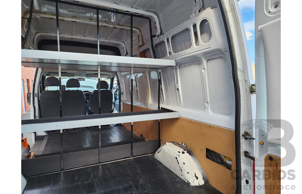 12/2012 Ford Transit HIGH (lwb) VM MY12 UPDATE Van White 2.2L