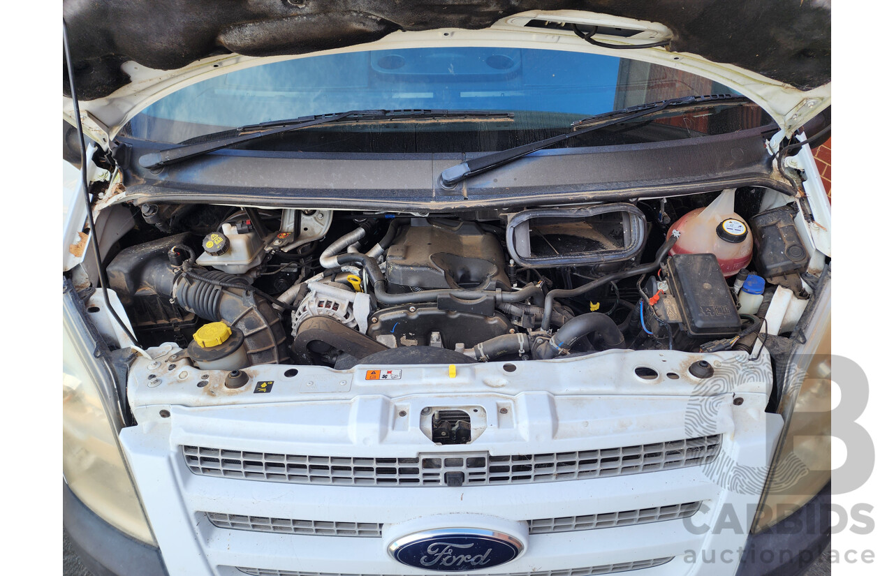 12/2012 Ford Transit HIGH (lwb) VM MY12 UPDATE Van White 2.2L