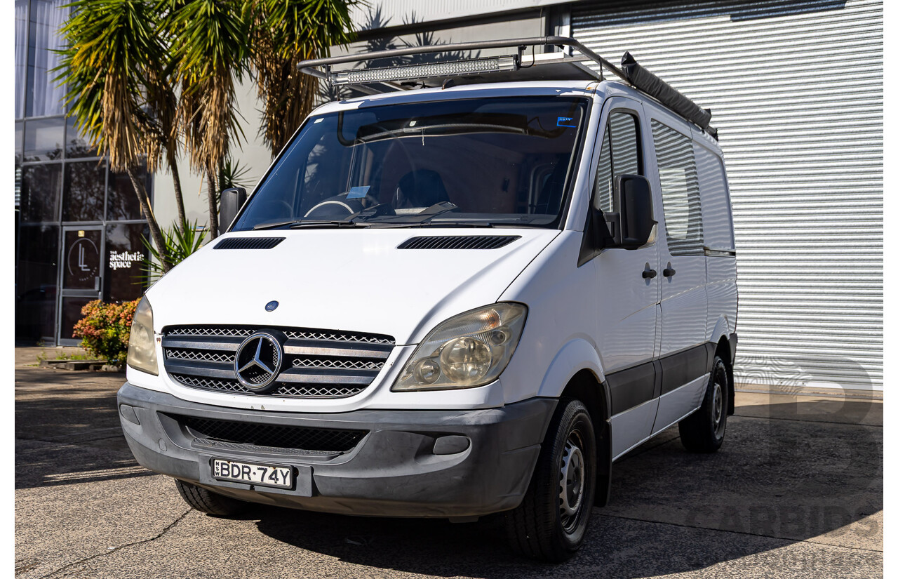 08/2007 Mercedes-Benz Sprinter 309CDI SWB (RWD) 906 3d Van White Turbo Diesel 2.1L