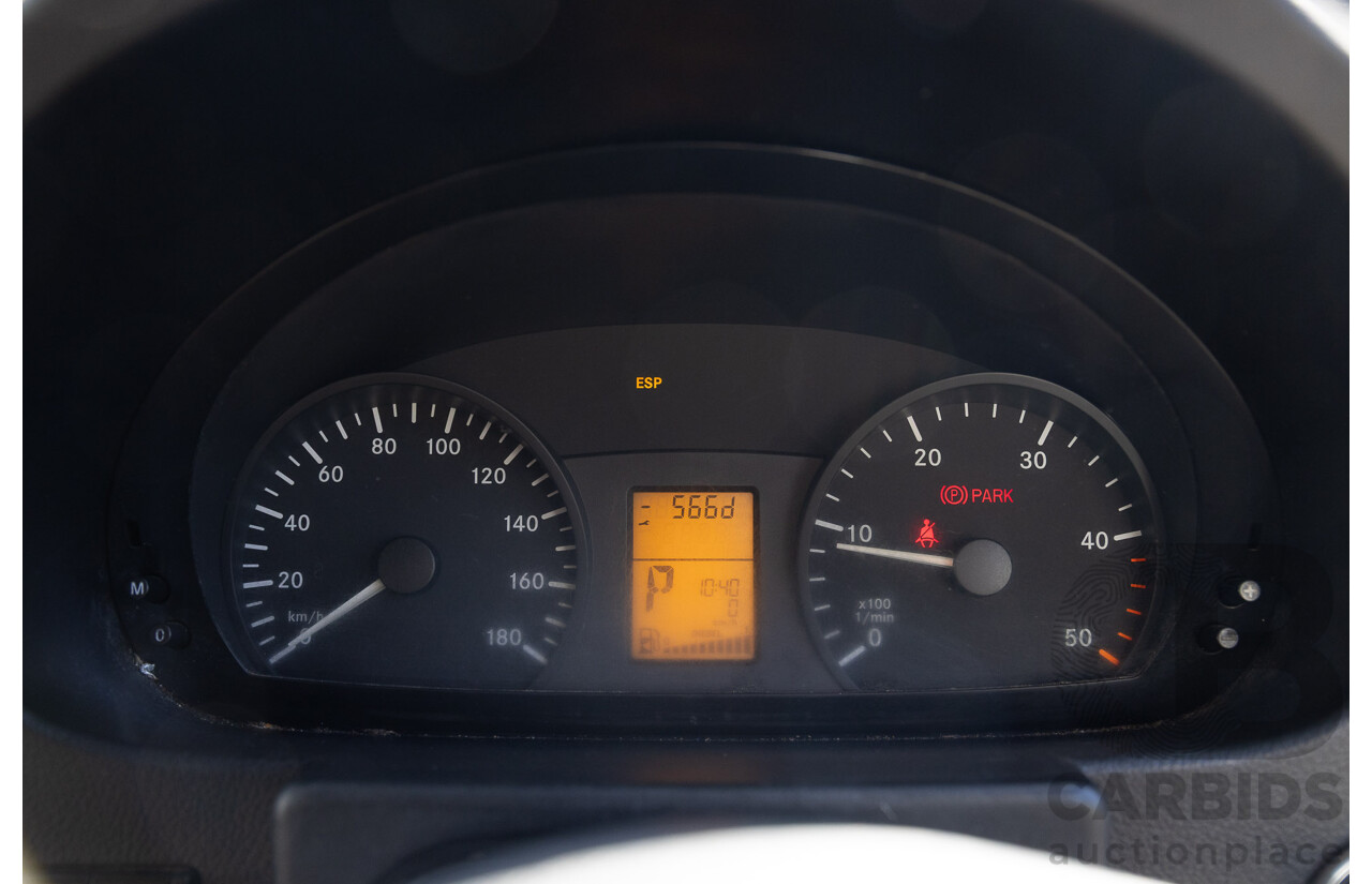 08/2007 Mercedes-Benz Sprinter 309CDI SWB (RWD) 906 3d Van White Turbo Diesel 2.1L