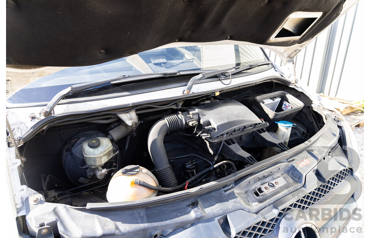 08/2007 Mercedes-Benz Sprinter 309CDI SWB (RWD) 906 3d Van White Turbo Diesel 2.1L