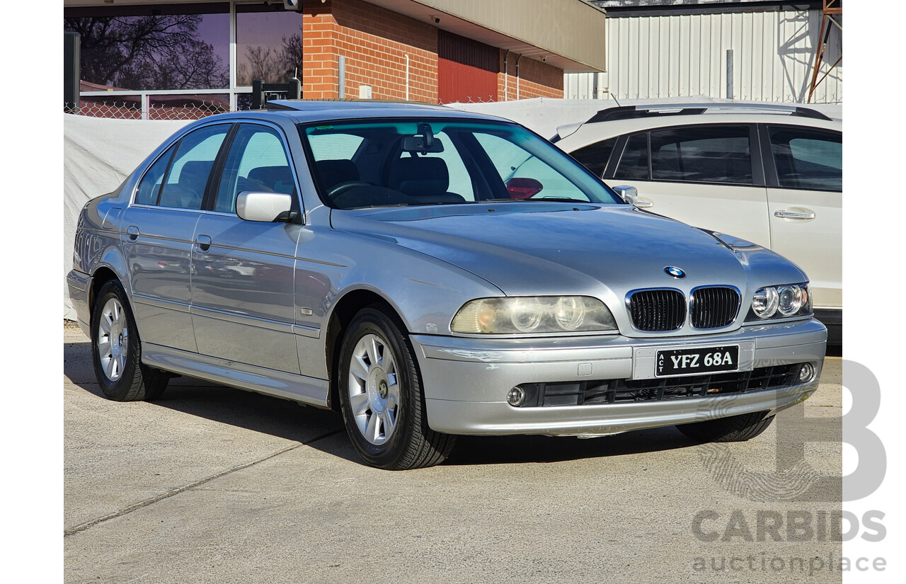 9/2002 Bmw 5 25i Executive E39 4d Sedan Silver 2.5L