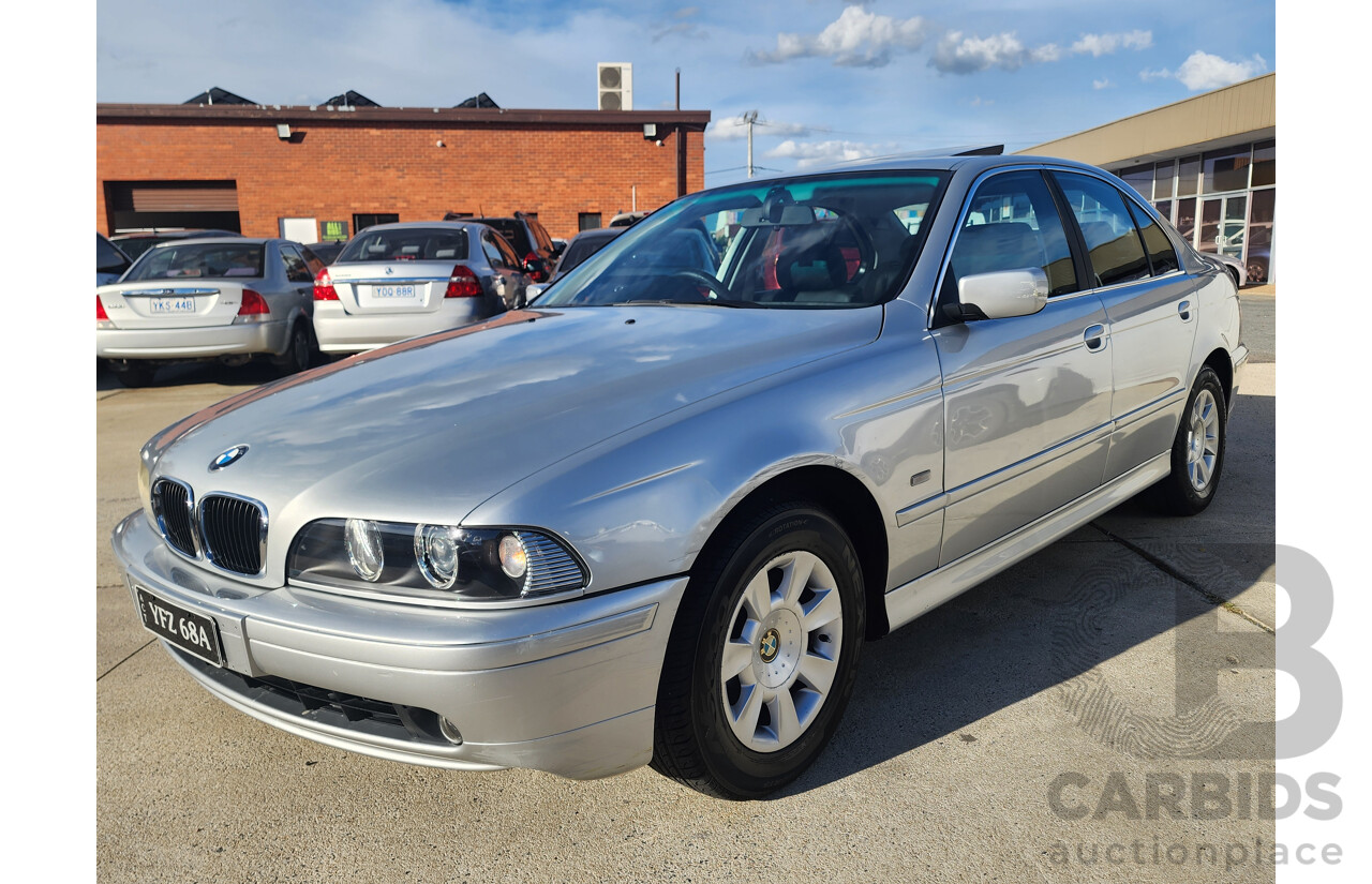 9/2002 Bmw 5 25i Executive E39 4d Sedan Silver 2.5L