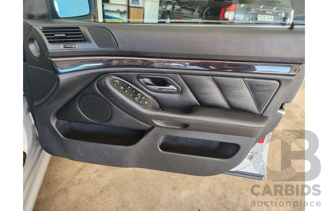 9/2002 Bmw 5 25i Executive E39 4d Sedan Silver 2.5L