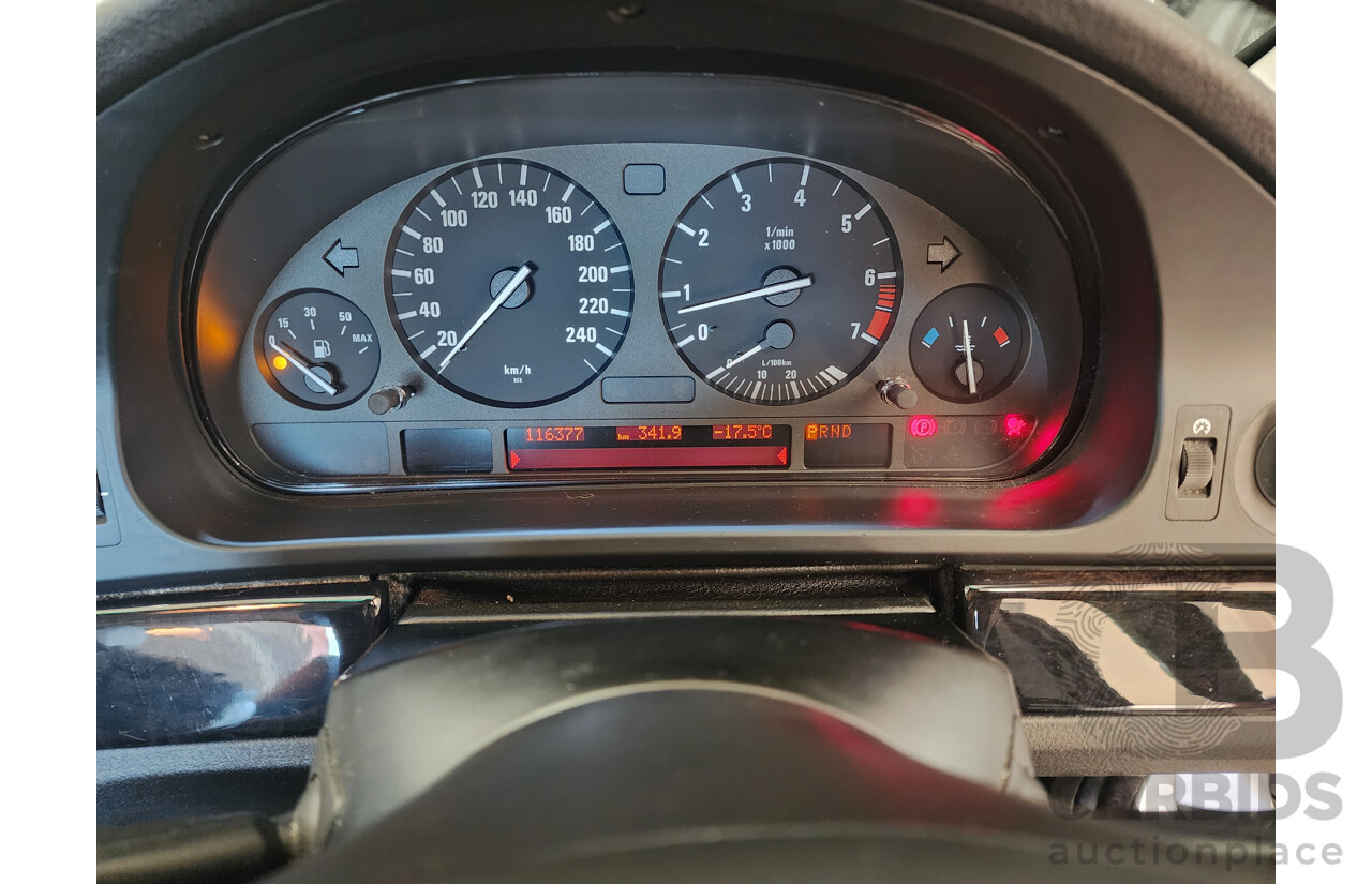 9/2002 Bmw 5 25i Executive E39 4d Sedan Silver 2.5L