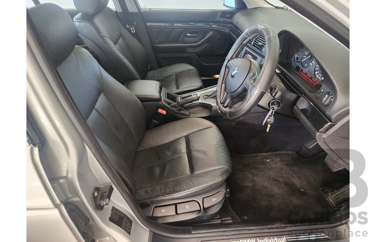 9/2002 Bmw 5 25i Executive E39 4d Sedan Silver 2.5L