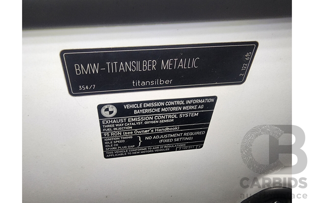 9/2002 Bmw 5 25i Executive E39 4d Sedan Silver 2.5L