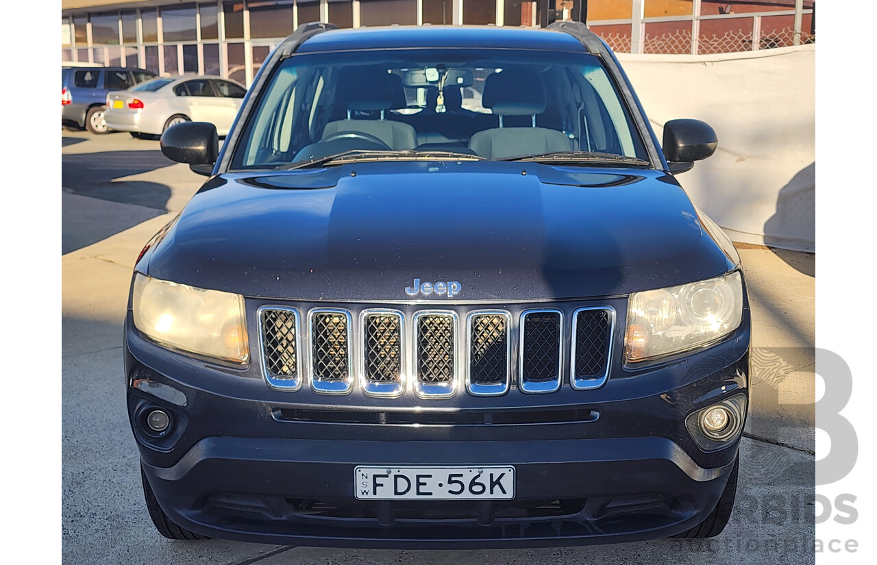 1/2014 Jeep Compass Sport (4x2) MK MY14 4d Wagon Black 2.0L