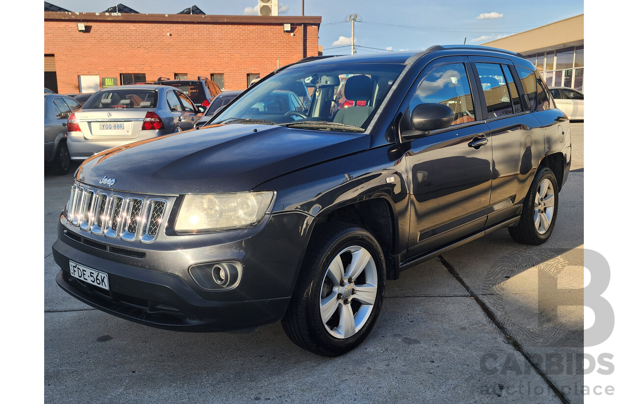 1/2014 Jeep Compass Sport (4x2) MK MY14 4d Wagon Black 2.0L