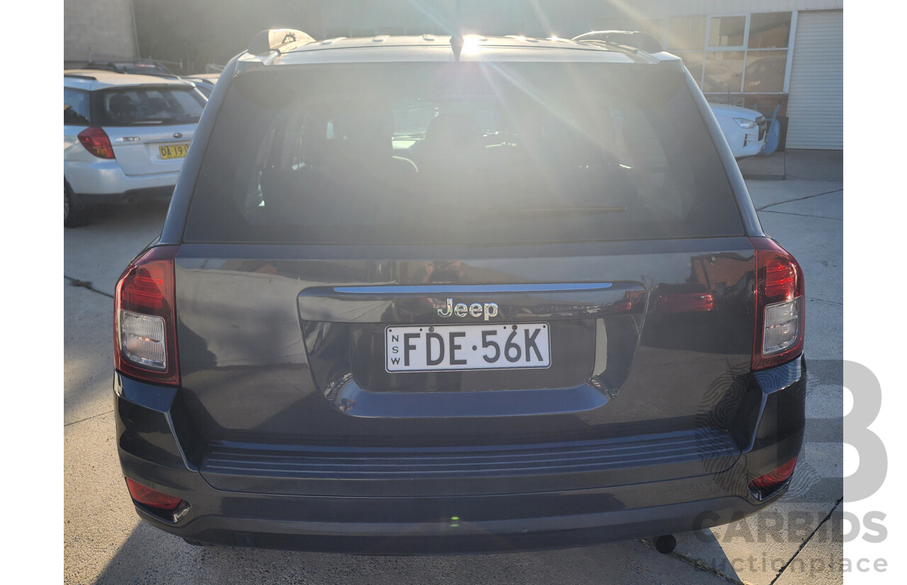 1/2014 Jeep Compass Sport (4x2) MK MY14 4d Wagon Black 2.0L