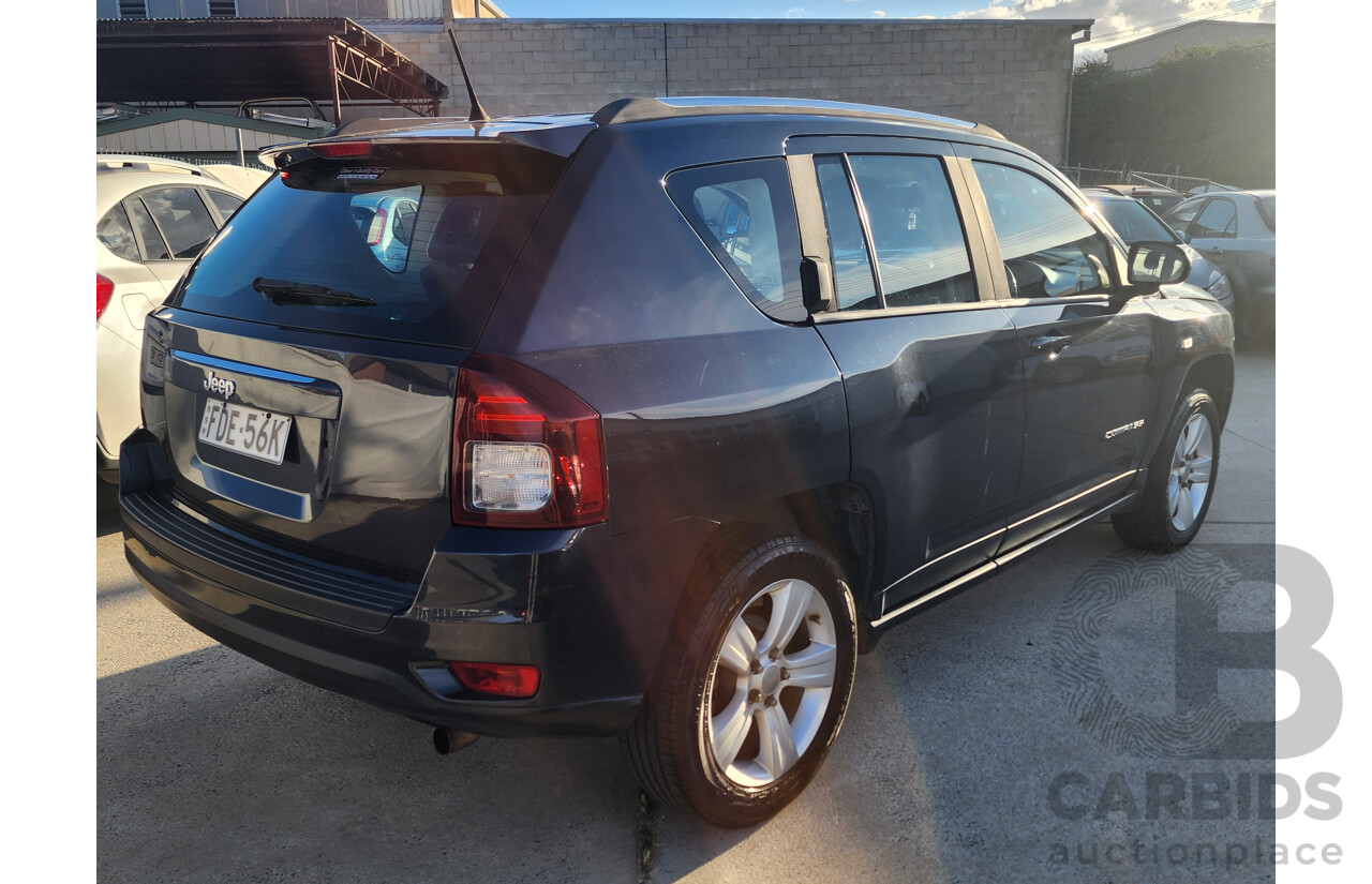 1/2014 Jeep Compass Sport (4x2) MK MY14 4d Wagon Black 2.0L