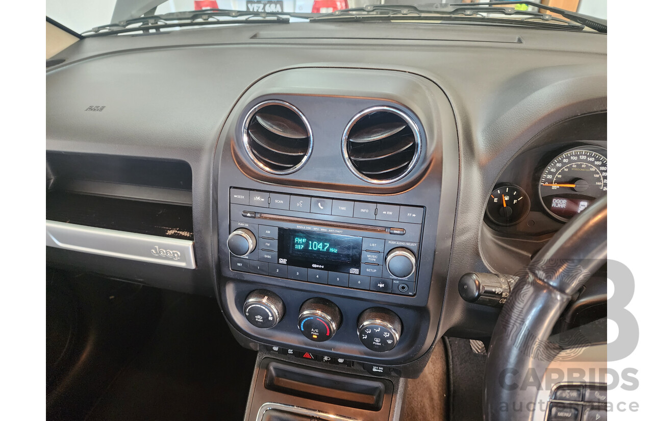 1/2014 Jeep Compass Sport (4x2) MK MY14 4d Wagon Black 2.0L