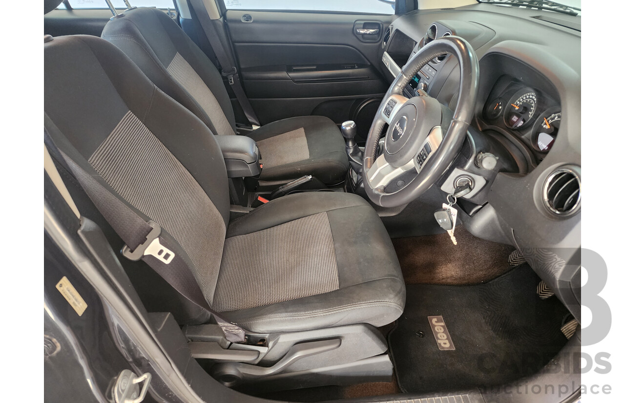 1/2014 Jeep Compass Sport (4x2) MK MY14 4d Wagon Black 2.0L