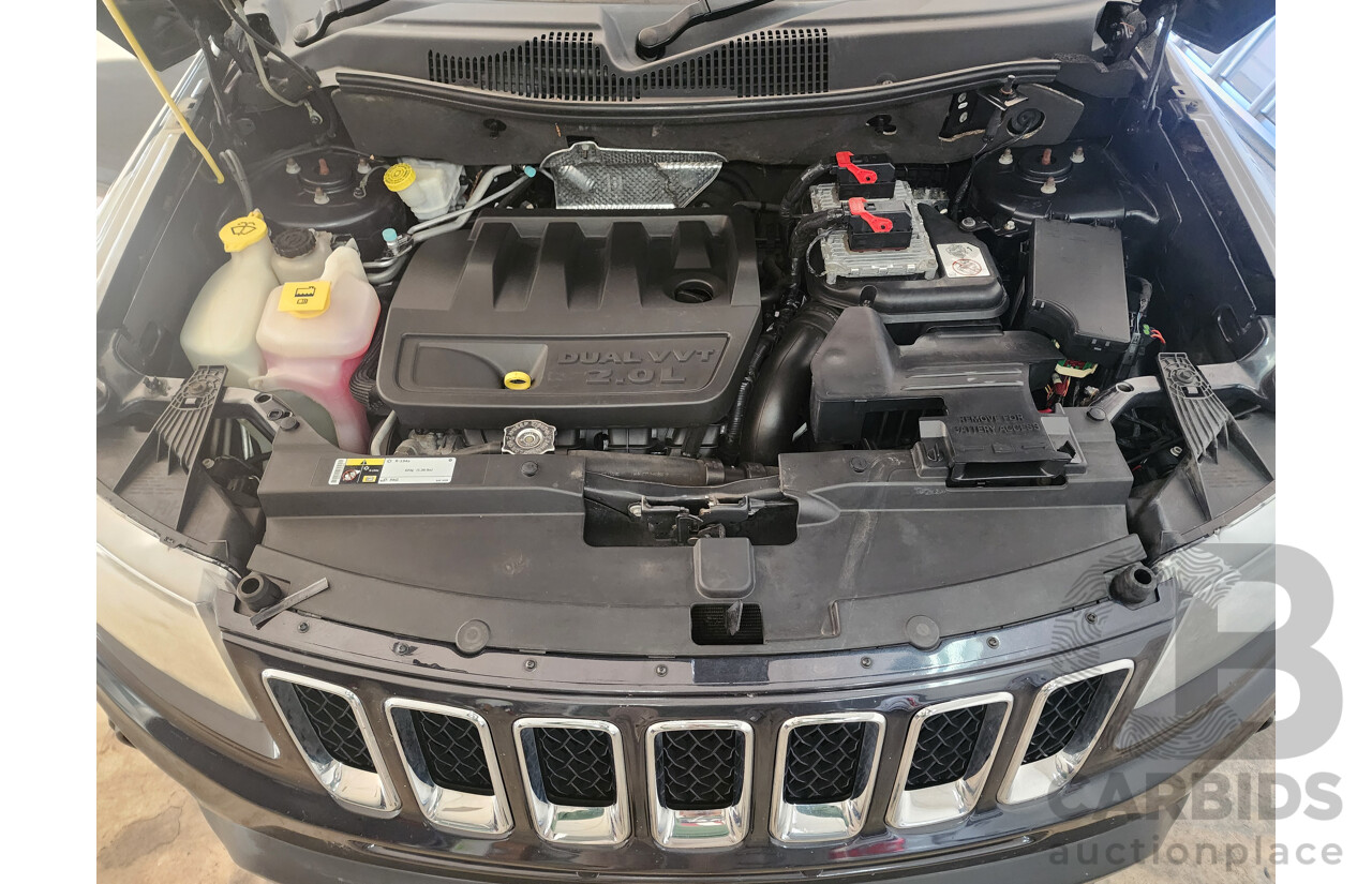 1/2014 Jeep Compass Sport (4x2) MK MY14 4d Wagon Black 2.0L